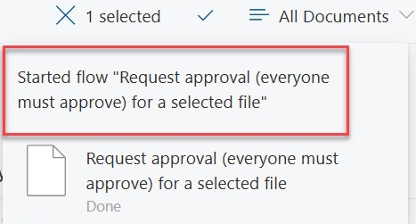 Approval process